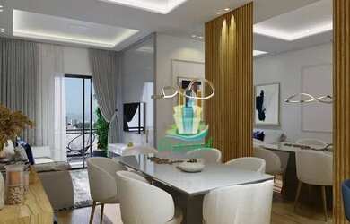 Imagem: O apartamento possui 2 Dormitórios, 1 Banheiro, 2 Vagas na