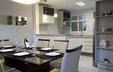 Imagem: A casa em condomínio possui 3 Dormitórios, 3 Banheiros, 3