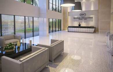 Imagem: O apartamento possui 1 Dormitório, 1 Banheiro, 34m² de Área