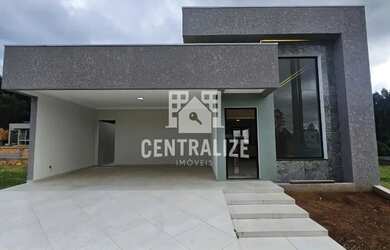 Imagem: A casa em condomínio possui 3 Dormitórios, 2 Banheiros, 2