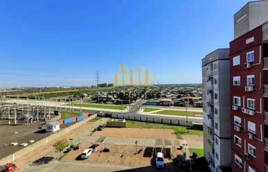 Imagem: O apartamento possui 2 Dormitórios, 1 Banheiro, 1 Vaga na garagem