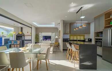 Imagem 4: Casa no condomínio Villa Romana para venda com 3 quartos, sendo 3 suítes...