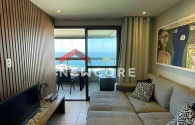 Imagem: O apartamento possui 1 Dormitório, 1 Banheiro, 1 Vaga na garagem