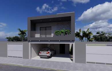 Imagem: A casa em condomínio possui 3 Dormitórios, 3 Banheiros, 2