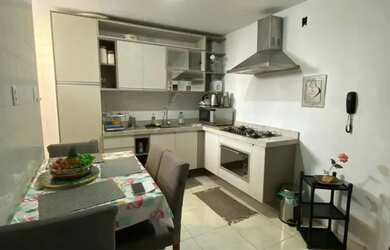 Imagem: O apartamento possui 1 Dormitório, 2 Banheiros, 1 Vaga na garagem