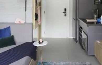 Imagem: O apartamento possui 1 Dormitório, 1 Banheiro, 21m² de Área