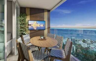 Imagem 2: Residencial Goya, 2 quartos sendo 1 suíte em 57m², varanda e 1 vaga de garagem no Rio Verm