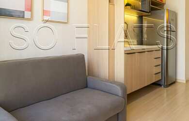 Imagem: O apartamento possui 1 Dormitório, 1 Banheiro, 34m² de Área