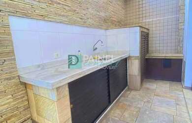 Imagem 3: Casa ampla para aluguel 4 dorms, 4 vagas, frente, Ponta da Praia Santos