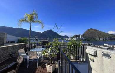 Imagem: O apartamento na cobertura possui 3 Dormitórios, 5 Banheiros