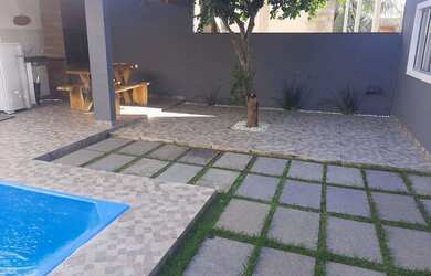 Imagem 2: casa temporada. Piscina, Acomodam 12 pessoas, 2 Vagas na garageme2 Dormitórios