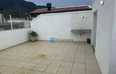 Imagem: O apartamento na cobertura possui 2 Dormitórios, 3 Banheiros