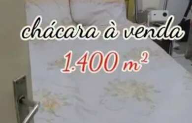 Imagem: A chácara possui 1.400m² de Área, Churrasqueira, Piscina
