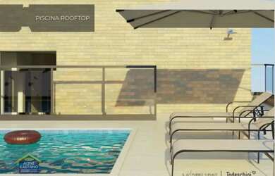 Imagem: O apartamento possui 2 Dormitórios, 2 Banheiros, 1 Vaga na