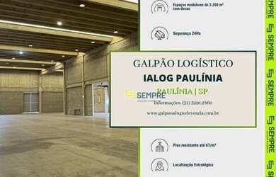 Imagem: O depósito possui 3.200m² de Área e está localizado em