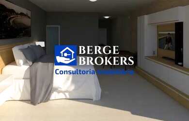 Imagem: A kitnet possui 1 Dormitório, 1 Banheiro, 27m² de Área e