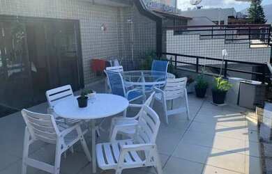 Imagem: O apartamento na cobertura possui 3 Dormitórios, 2 Banheiros