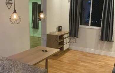 Imagem: O apartamento na cobertura possui 2 Dormitórios, 2 Banheiros