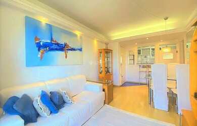 Imagem: O apartamento possui 1 Dormitório, 1 Banheiro, 1 Vaga na garagem