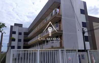 Imagem: O apartamento possui 1 Dormitório, 1 Banheiro, 1 Vaga na garagem