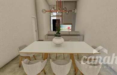 Imagem: A casa em condomínio possui 3 Dormitórios, 5 Banheiros, 4