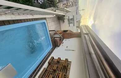 Imagem: O apartamento na cobertura possui 3 Dormitórios, 3 Banheiros