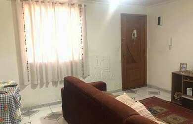 Imagem: O apartamento possui 2 Dormitórios, 1 Banheiro, 1 Vaga na garagem