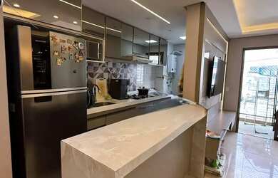 Imagem: O apartamento possui 3 Dormitórios, 2 Banheiros, 1 Vaga na