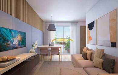 Imagem: O apartamento possui 2 Dormitórios, 1 Banheiro, 44m² de Área