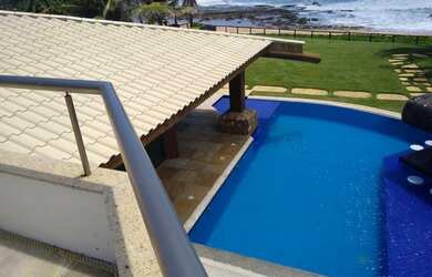 Imagem 1: Mansão Pé na areia. Piscina, Churrasqueira, Imóvel mobiliadoeAr-condicionado