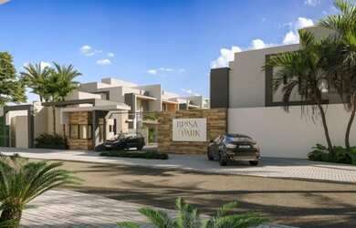 Imagem: A casa em condomínio possui 3 Dormitórios, 3 Banheiros, 2