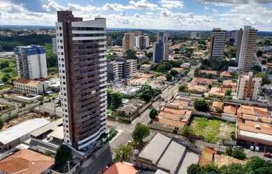 Imagem: O apartamento possui 1 Dormitório, 1 Banheiro, 2 Vagas na garagem
