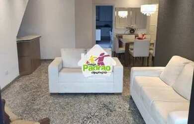 Imagem: O apartamento na cobertura possui 4 Dormitórios, 5 Banheiros