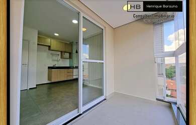 Imagem: O apartamento possui 1 Dormitório, 1 Banheiro, 1 Vaga na garagem