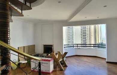 Imagem: O apartamento na cobertura possui 3 Dormitórios, 4 Banheiros