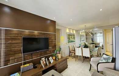 Imagem: O apartamento possui 3 Dormitórios, 2 Banheiros, 2 Vagas na