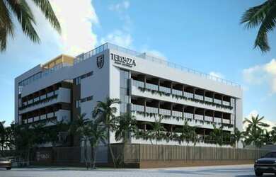 Imagem: O apartamento possui 1 Dormitório, 1 Banheiro, 1 Vaga na garagem