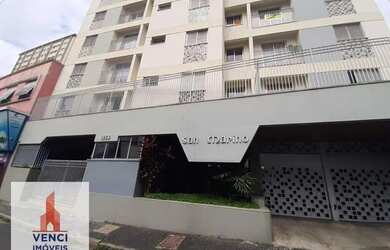 Imagem: O apartamento possui 1 Dormitório, 1 Banheiro, 1 Vaga na garagem