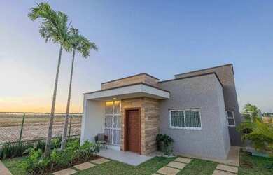 Imagem: A casa em condomínio possui 3 Dormitórios, 2 Banheiros, 1