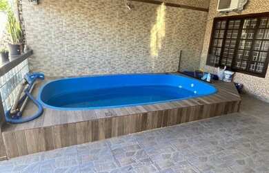 Imagem 6: Sobrado 10 pessoas c/ piscina temporada Praia de Leste Pacote Natal, Ano...