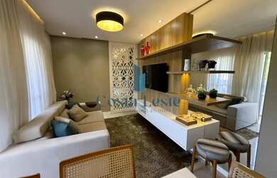 Imagem: O apartamento possui 2 Dormitórios, 2 Banheiros, 2 Vagas na