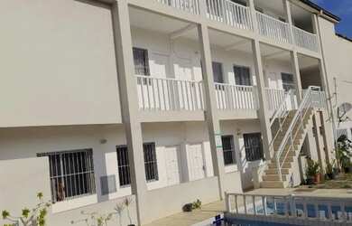 Imagem: O apartamento possui 1 Dormitório, 1 Banheiro, 1 Vaga na garagem