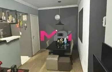 Imagem: O apartamento possui 3 Dormitórios, 2 Banheiros, 1 Vaga na