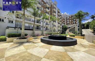 Imagem: O apartamento possui 1 Dormitório, 1 Banheiro, 2 Vagas na garagem