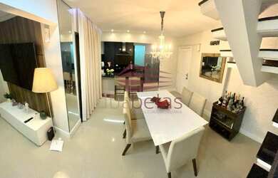 Imagem: O apartamento na cobertura possui 3 Dormitórios, 3 Banheiros