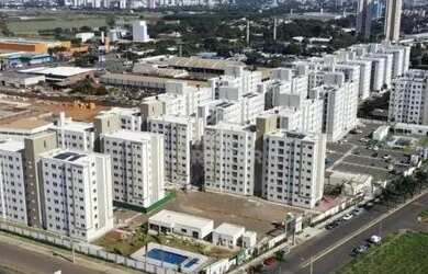 Imagem: O apartamento possui 2 Dormitórios, 1 Banheiro, 1 Vaga na garagem