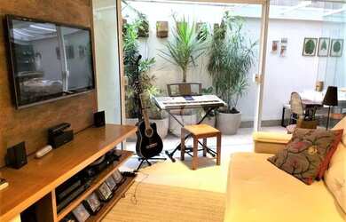 Imagem 2: Apartamento Garden com 3 quartos à venda, 133 m² por R$ 1.950.000 - Lagoa - Rio de Janeiro