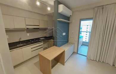 Imagem: O apartamento possui 1 Dormitório, 1 Banheiro, 1 Vaga na garagem