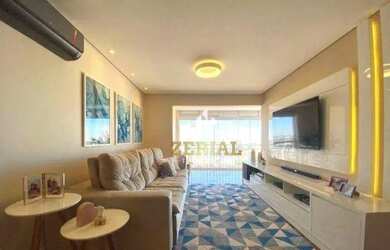 Imagem: O apartamento na cobertura possui 3 Dormitórios, 5 Banheiros