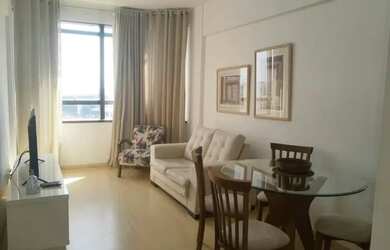 Imagem: O apartamento possui 1 Dormitório, 1 Banheiro, 1 Vaga na garagem